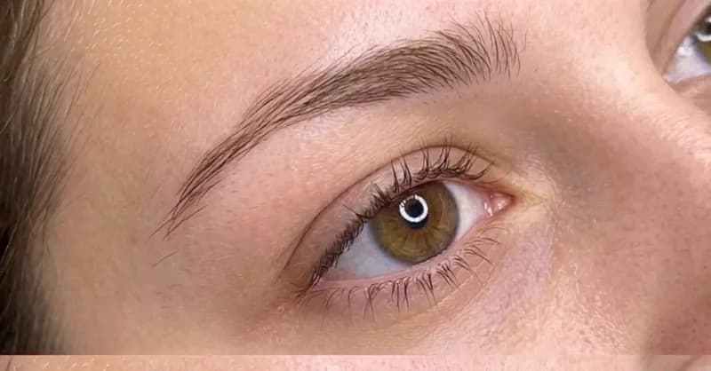 Antes del tratamiento de Microblading en AB Clínica, Castellón de la Plana